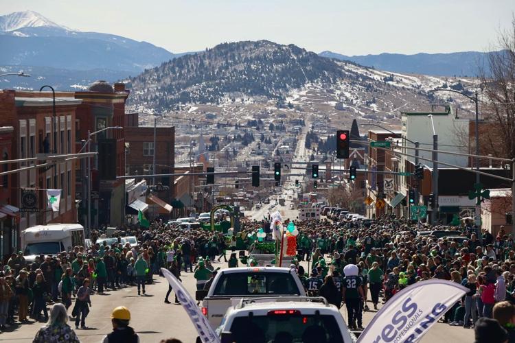 St. Patrick's Day 2023 in Butte, America, Butte