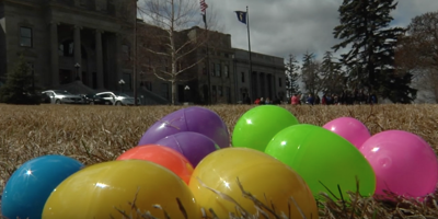 Annual Easter egg hunt at the Capitol