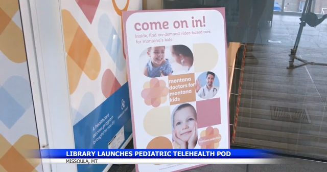 Missoula library debuts pediatric telehealth pod for local families | Missoula News | montanarightnow.com