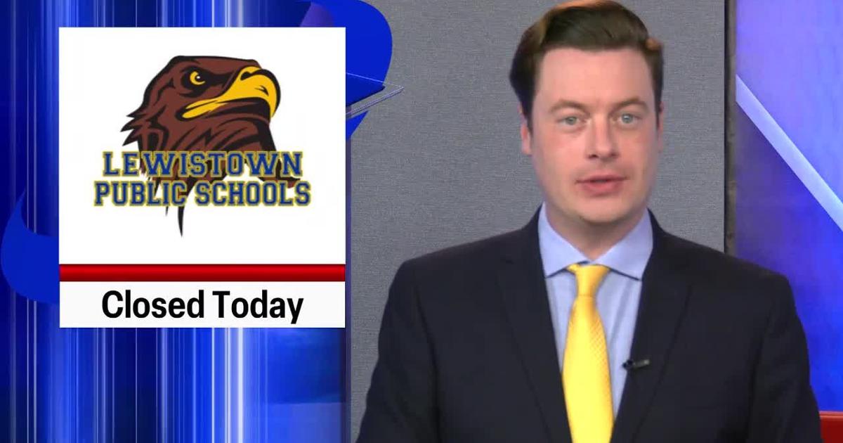 Lewistown schools closed today