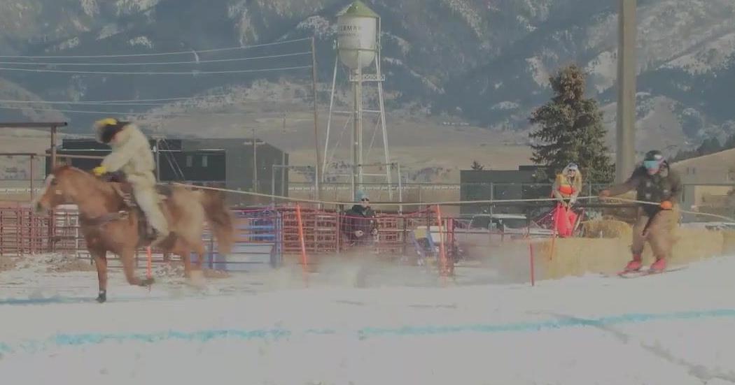 Skijorring event brings family competitors to Bozeman