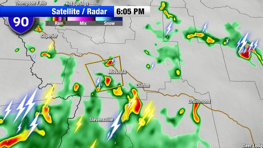 Severe thunderstorm warning issued for southcentral ...