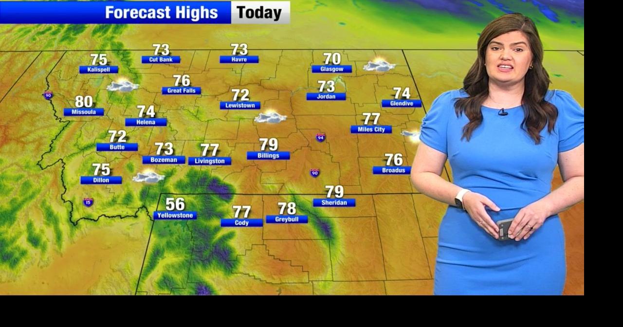 Warm and dry conditions will persist across the entire state of Montana ...