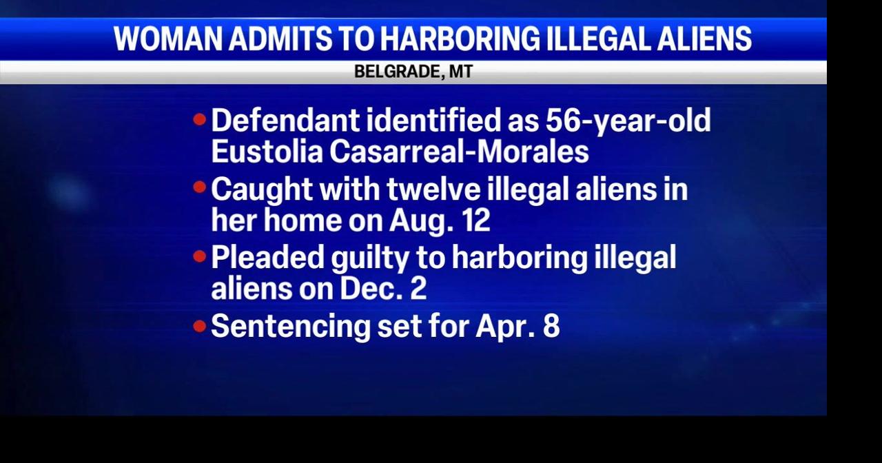 Belgrade woman admits to harboring people illegally living in U.S.