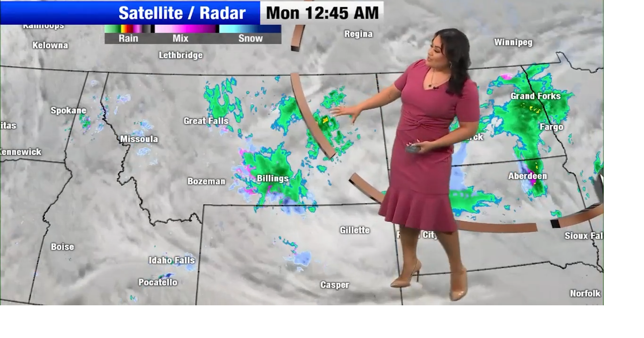 High wind watches in place in central Montana with snow forecasted in ...