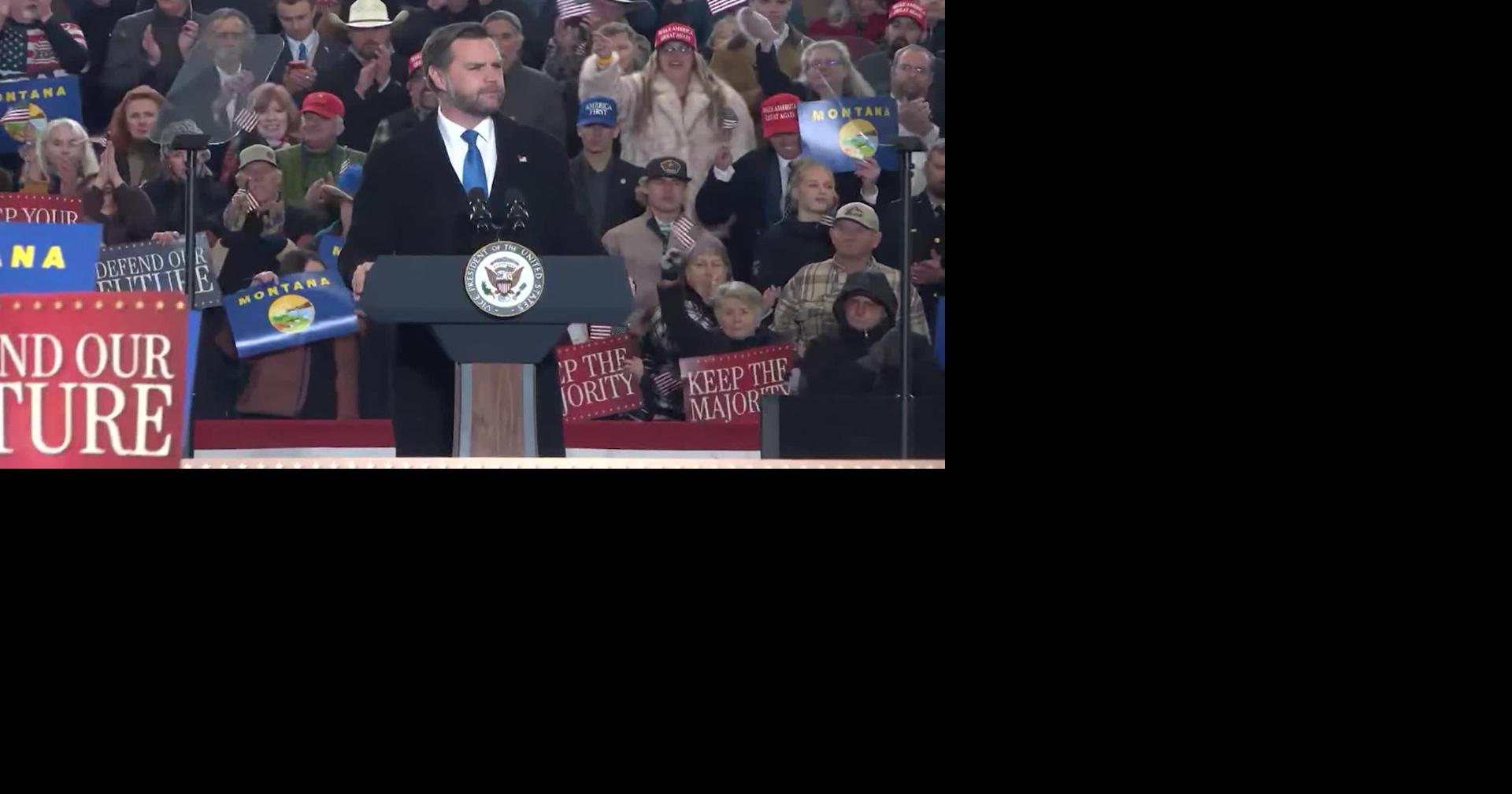 Midterm Minute: Vance campaigns in Montana, Forstag hosts Rally ...