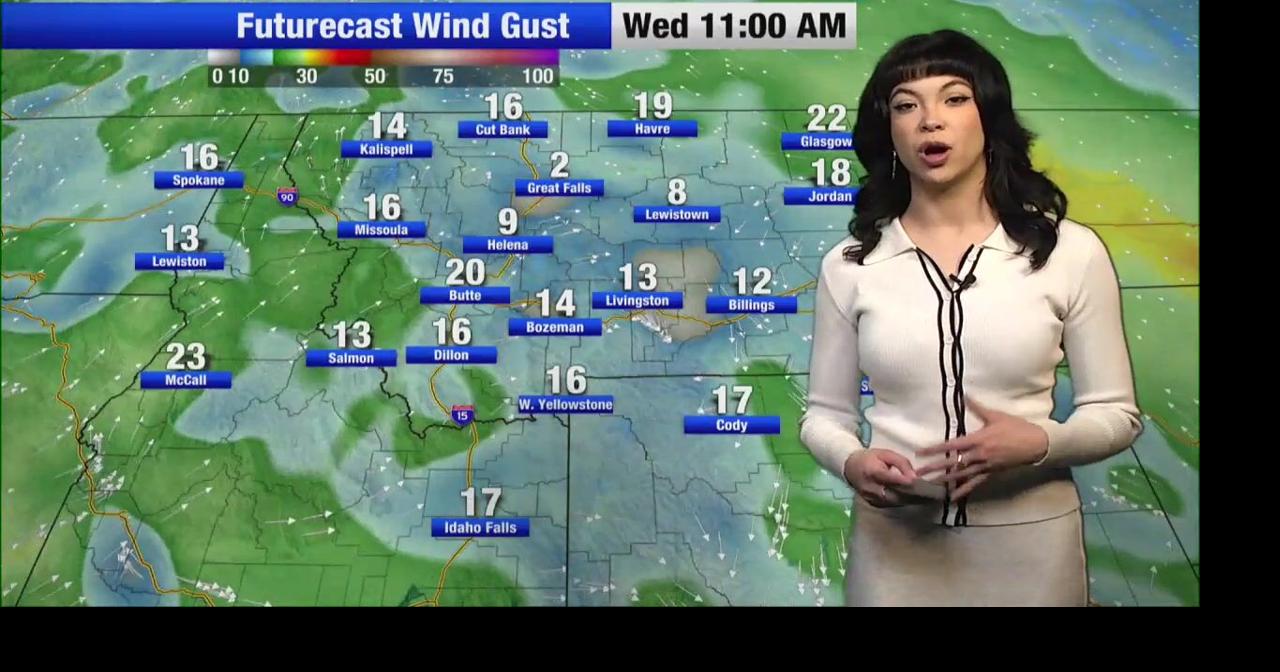 Wintry, wet weather in Montana | Montana Local Weather ...