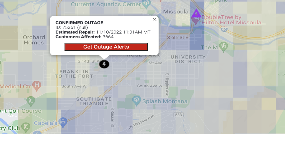 More than 3,600 with power outages in Missoula Missoula News