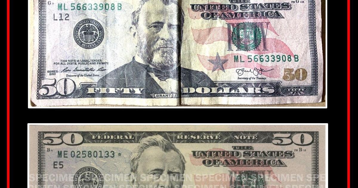 GFPD warns of counterfeit $50 bills circulating | Great Falls News ...