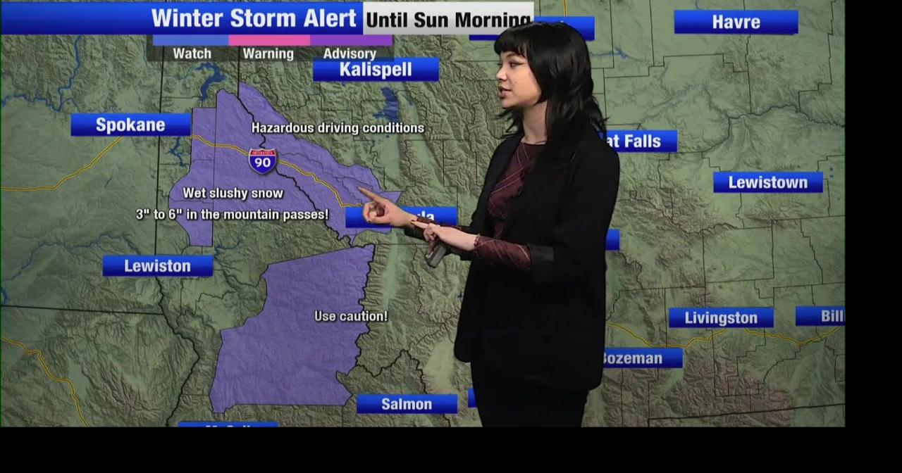 Wet slushy snow expected at Lolo Pass, snowy weather to follow in ...