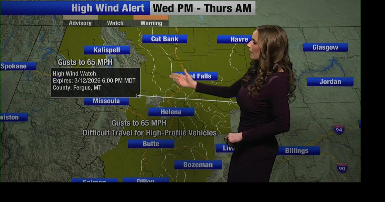 A new storm brings Winter Storm and Wind Gust Watches to Montana ...