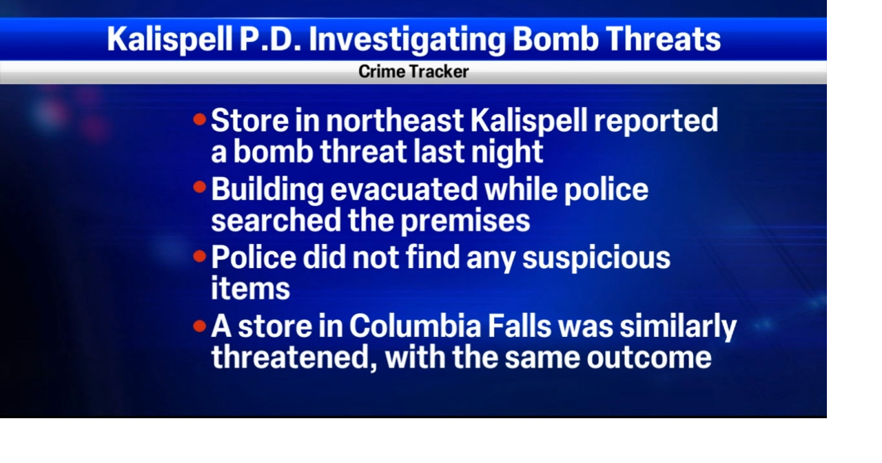 Two Montana grocery stores receive bomb threats Sunday morning