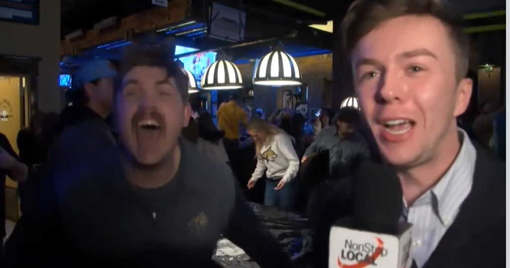 Rocking R Image Fans at Rocking R Bar in Bozeman explode after national championship ...
