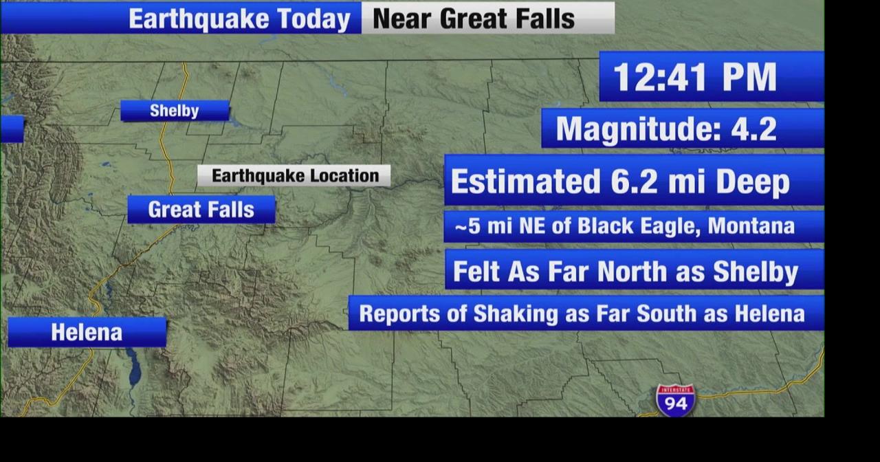 An earthquake shakes Great Falls Thursday Great Falls News