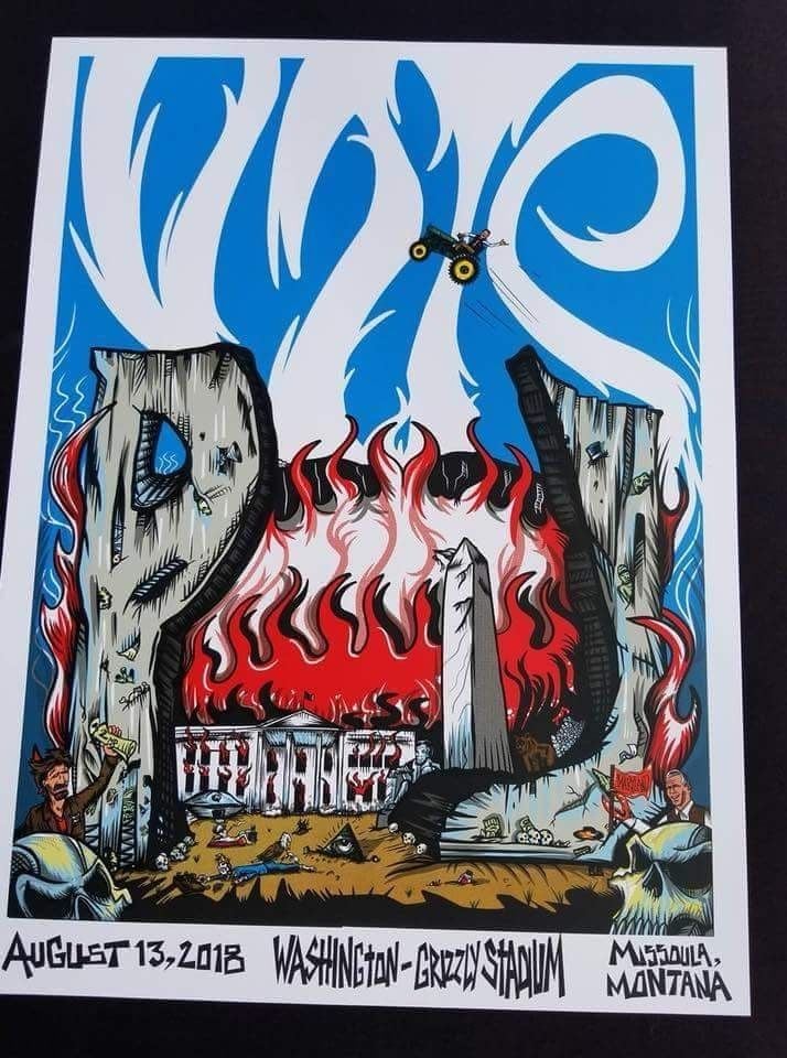 Missoula Pearl Jam poster criticized for appearing to portray