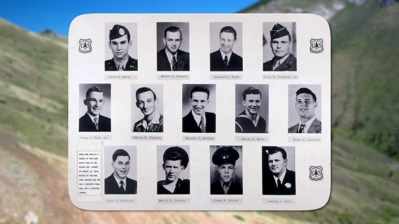Mann Gulch 75th anniversary event to honor 13 smokejumpers who