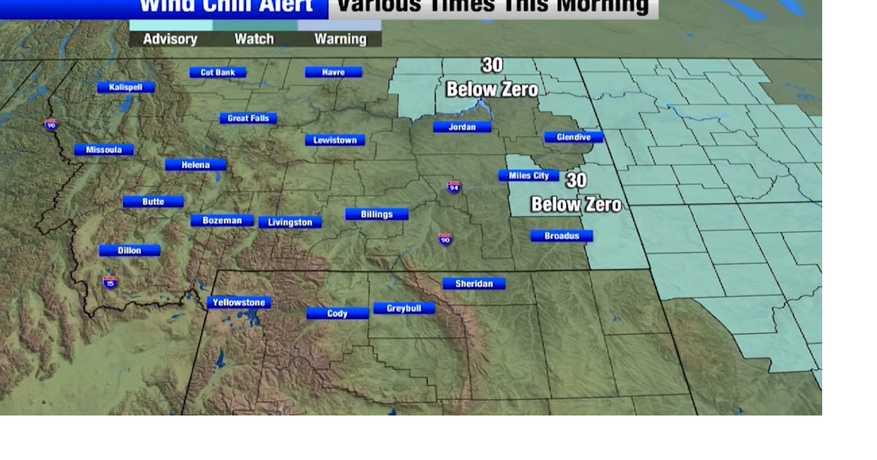 Wake Up Montana Weather Initial Weather Forecast Jan 20, 2024