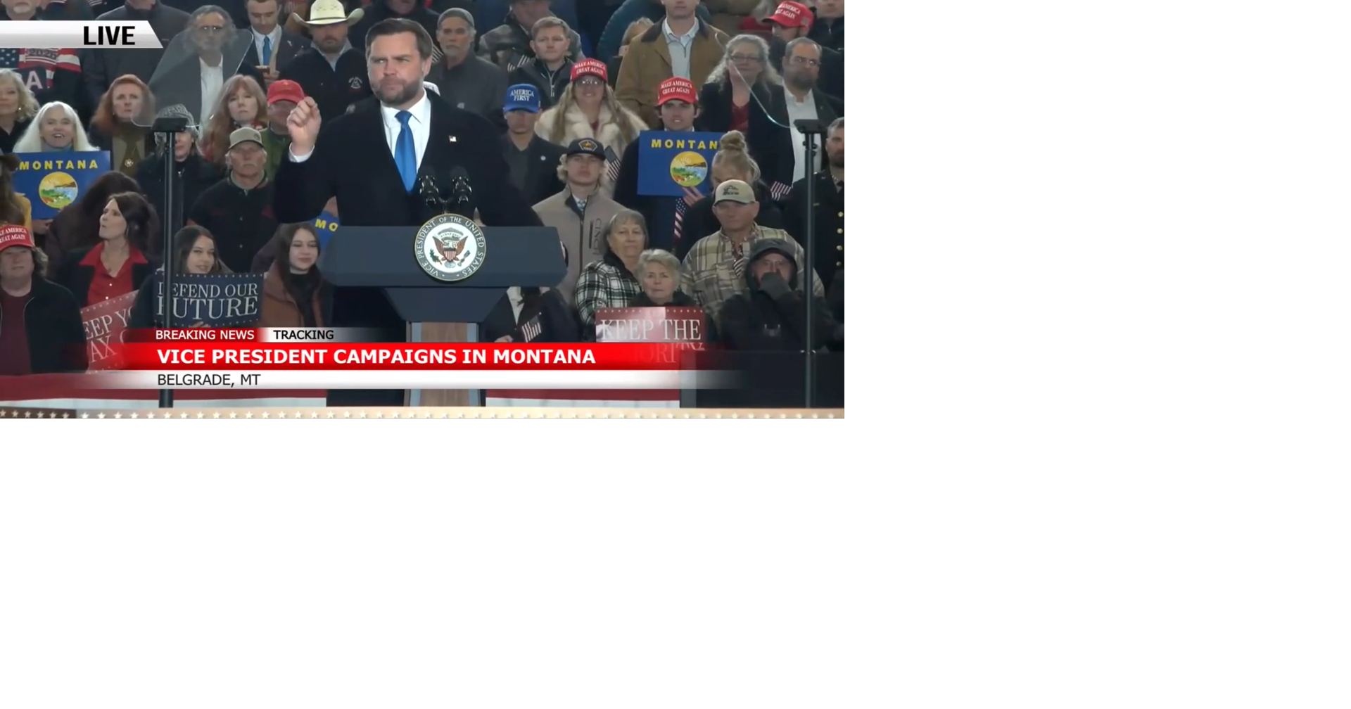 Highlight: Vice President Vance campaigns for Montana Republicans Alme ...