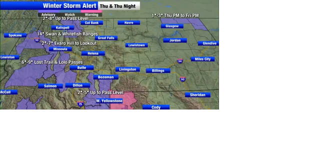 Another storm system on the way to Montana - Vimarsana News