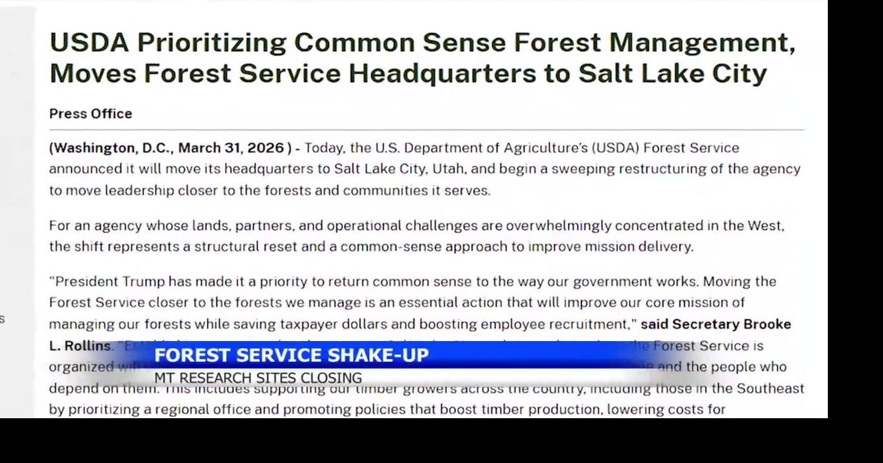 Forest Service changes close two Montana research sites