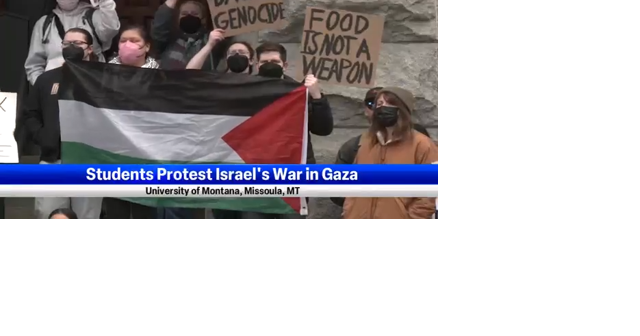 University of Montana students protest ongoing war in Gaza - Vimarsana News