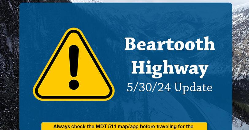 Beartooth Highway reopened after road work, remains closed past Vista Point - Vimarsana News