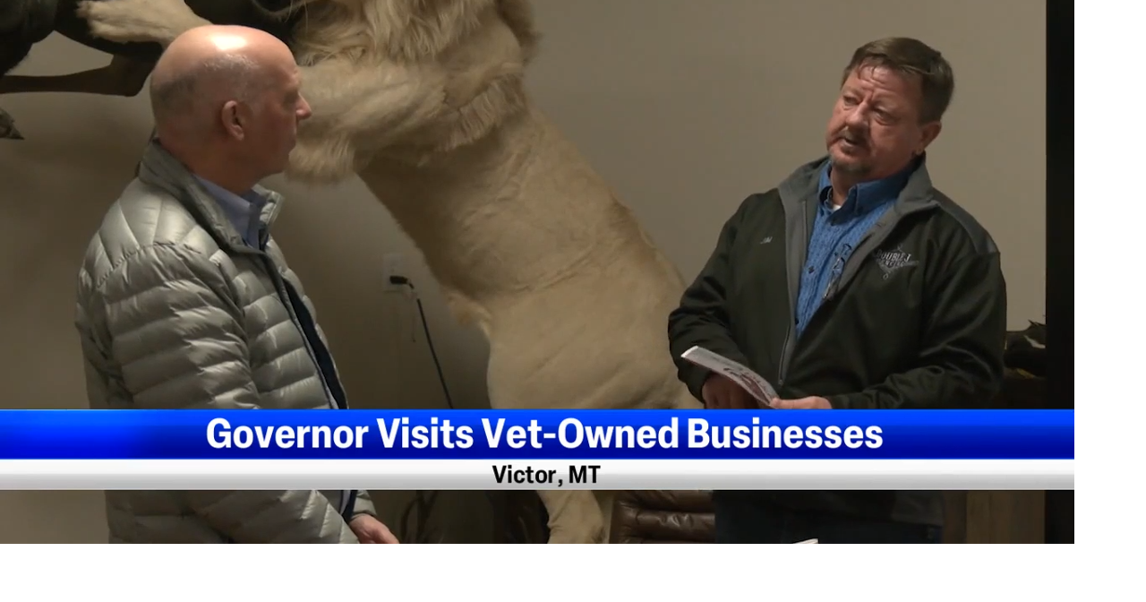 Governor visits vetowned businesses Montana News