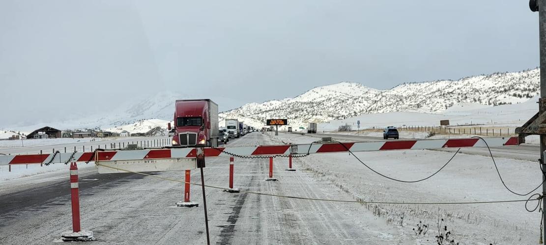 I90 Closed in Park County