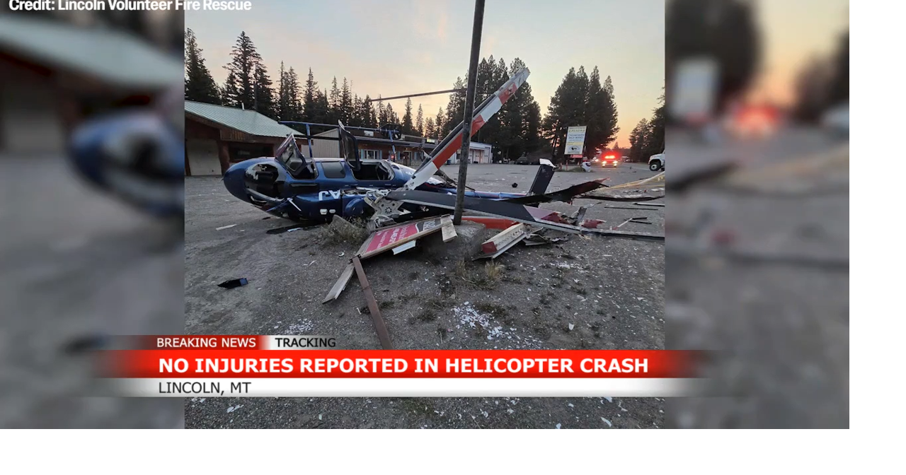 Helicopter crash in Lincoln, Montana shocks residents | Montana News ...