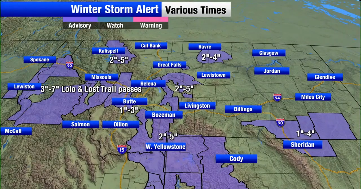 Mt Weather Sign Major spring storm to hit Montana through the weekend | Montana Local ...