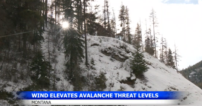 Backcountry avalanche danger in Western Montana