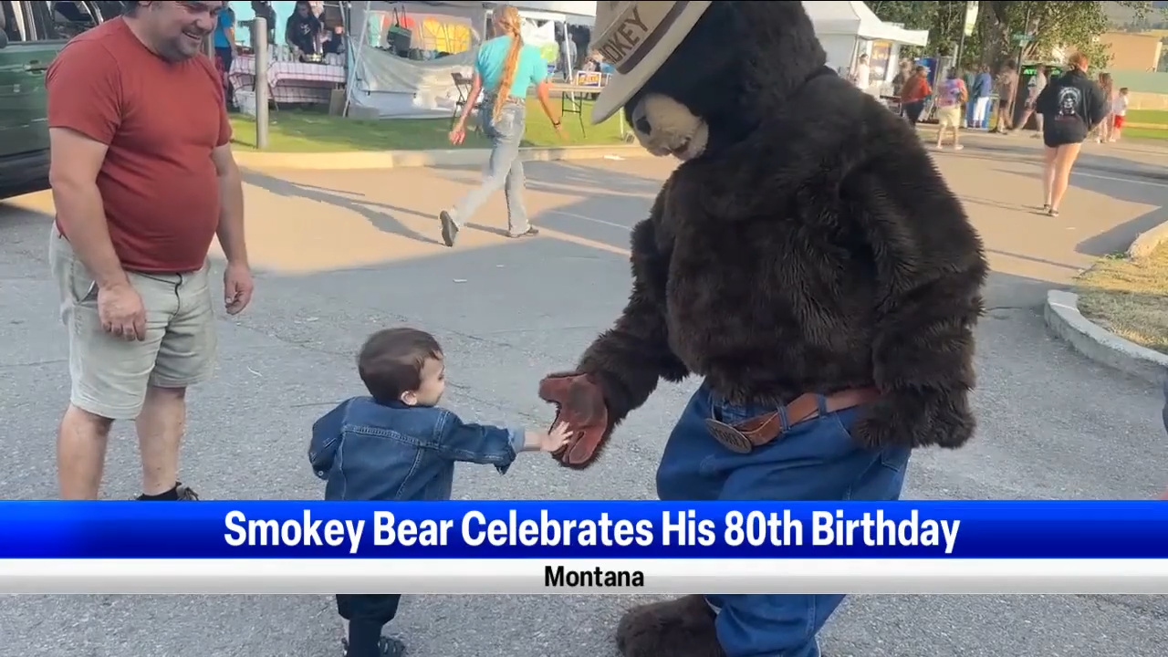 Smokey Bear's 80th Birthday Celebrated at Missoula Fair post image