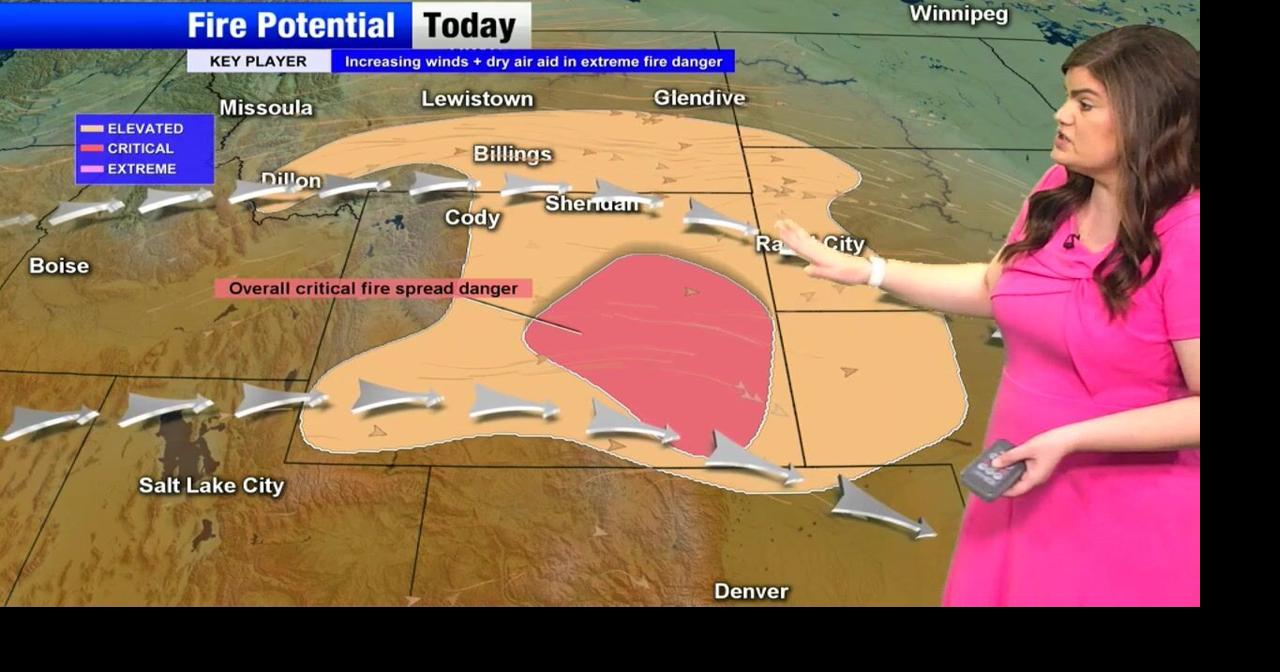 High winds, dry conditions, and record heat leads to elevated fire ...