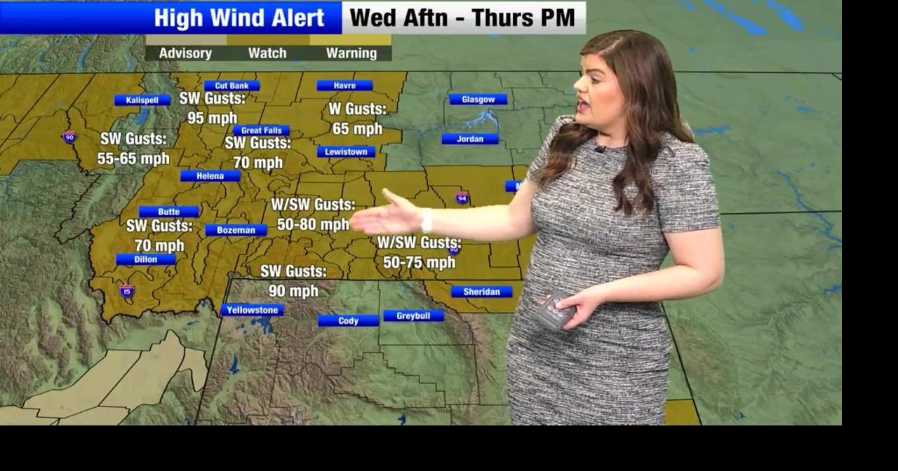 Heavy mountain snow and damaging wind gusts arrive Wednesday night into ...
