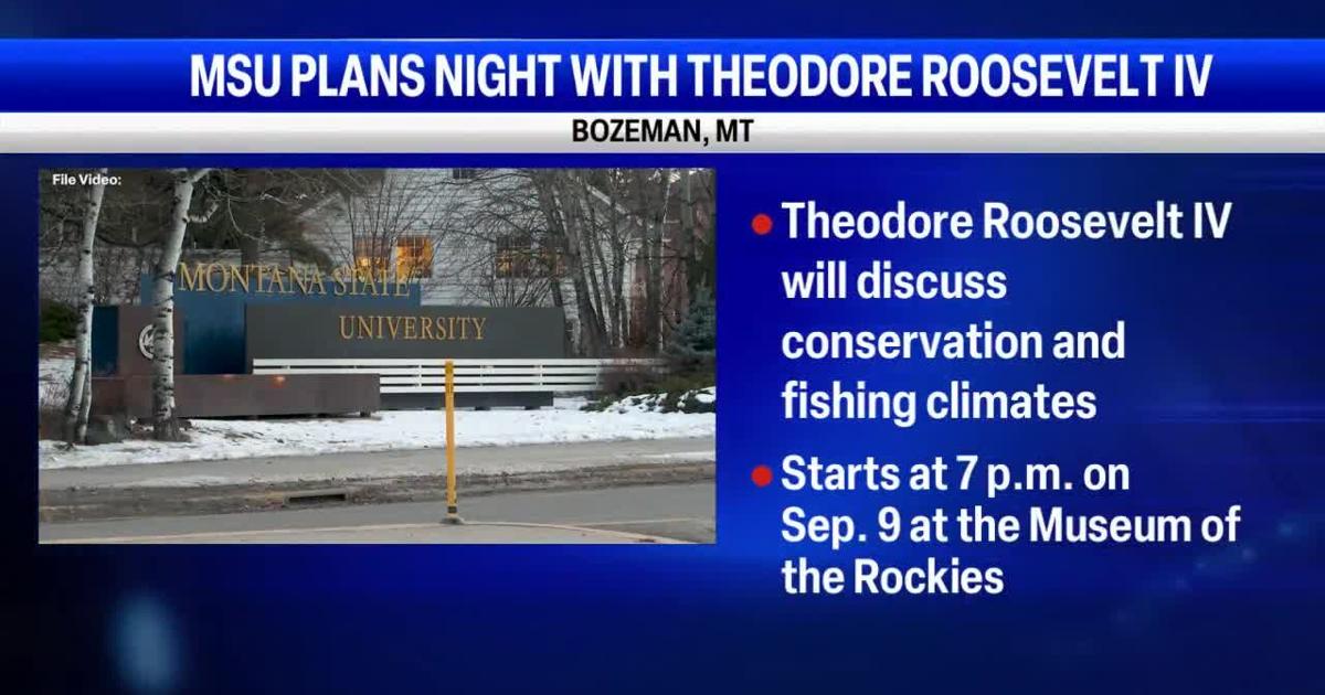 Montana State University to host event with Theodore Roosevelt IV