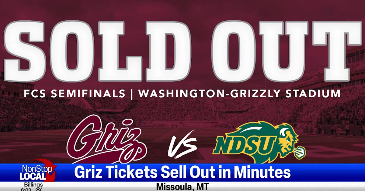 Griz tickets sell out in minutes Missoula News