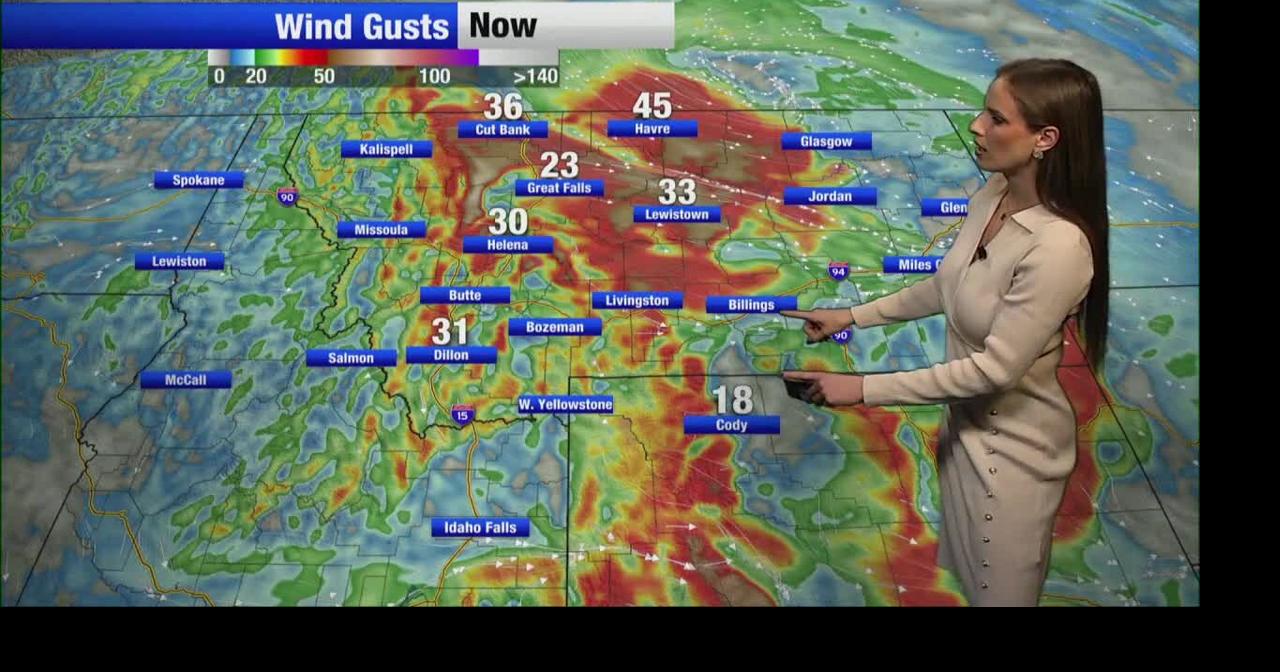 High wind warnings expire before Saturday sun for football | Montana ...