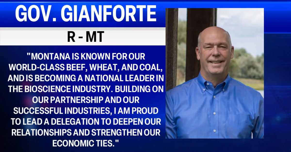 Governor Gianforte leading trade mission to South Korea and Japan