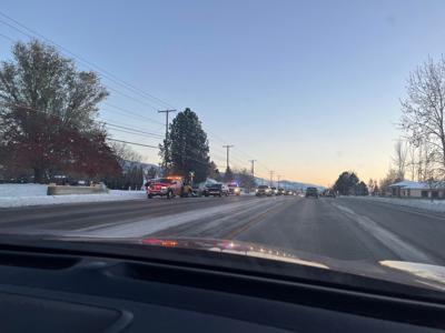 Crash reduces Reserve St. NB to one lane near 9th St. in Missoula