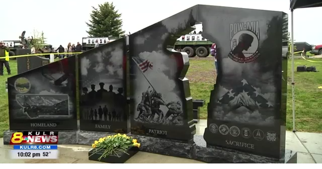 Montana unveils first Gold Star Families Memorial Monument