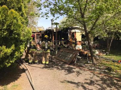 Spokane Valley firefighters respond to mobile home fire Friday ...