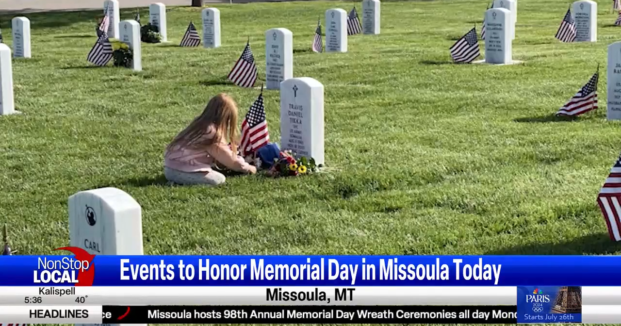Missoula woman honors late husband on first Memorial Day without him - Vimarsana News