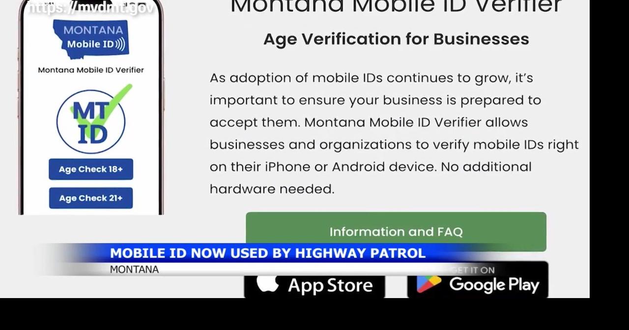 Montana Highway Patrol accepts mobile ID during traffic stops