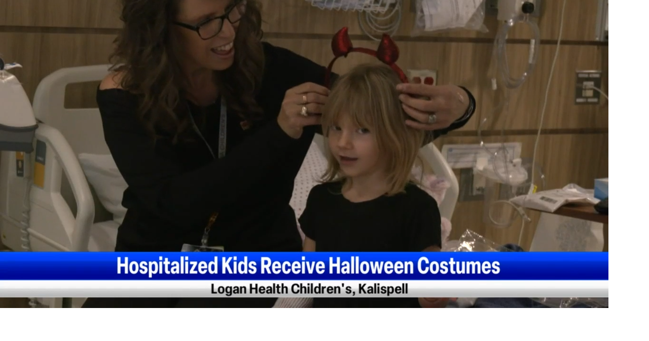 Spirit of Children Visit gift Halloween costumes to children hospitalized at Logan Health
