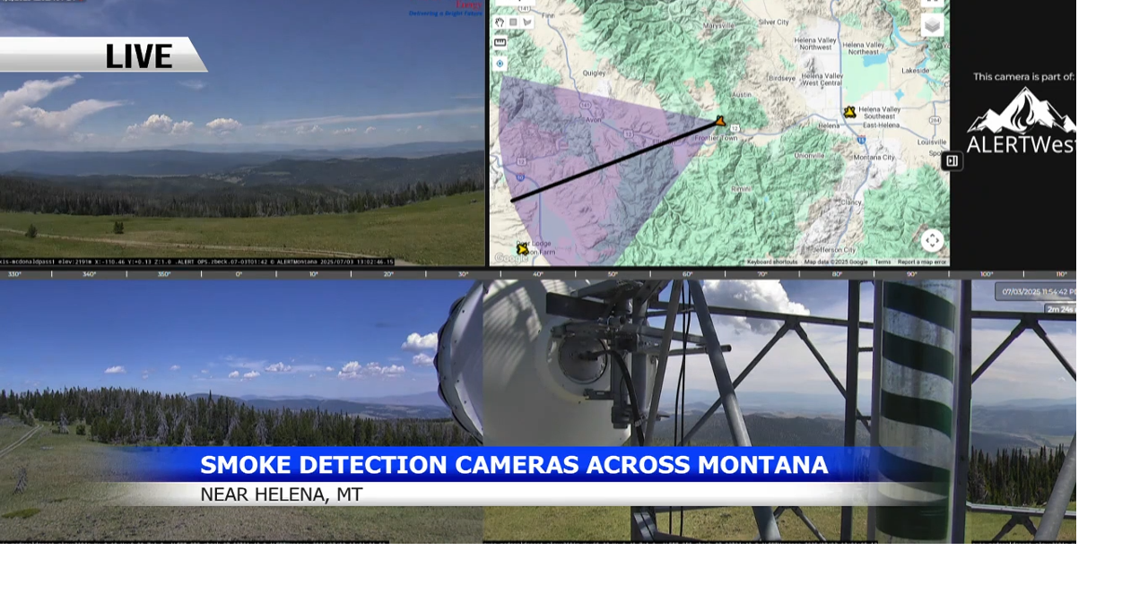 Northwestern Energy installs AI cameras in Montana for wildfire detection