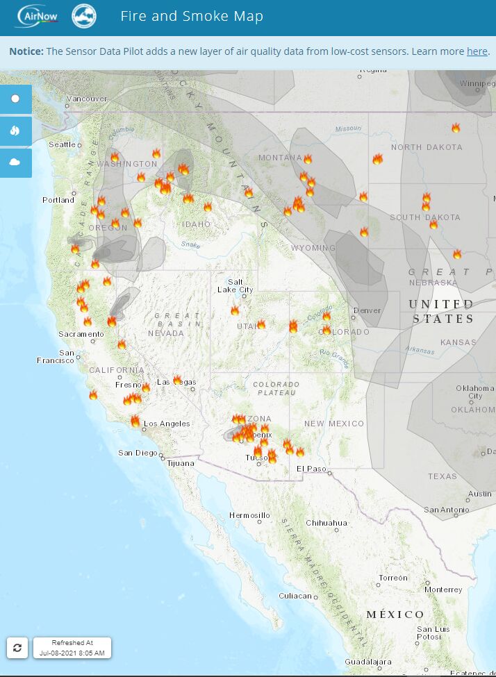 Six new lightning-caused fires in the Bitterroot National Forest ...