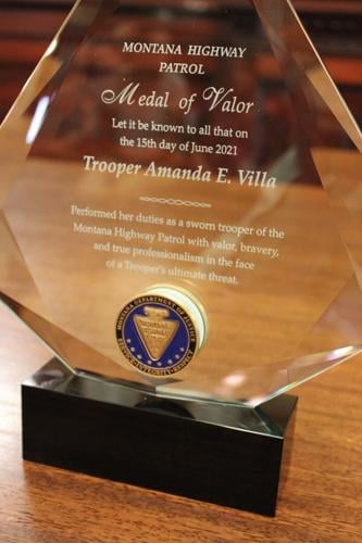 MHP Trooper receives Medal of Valor for heroic helicopter rescue ...