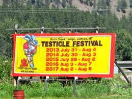 'Testicle Festival' in Montana no more