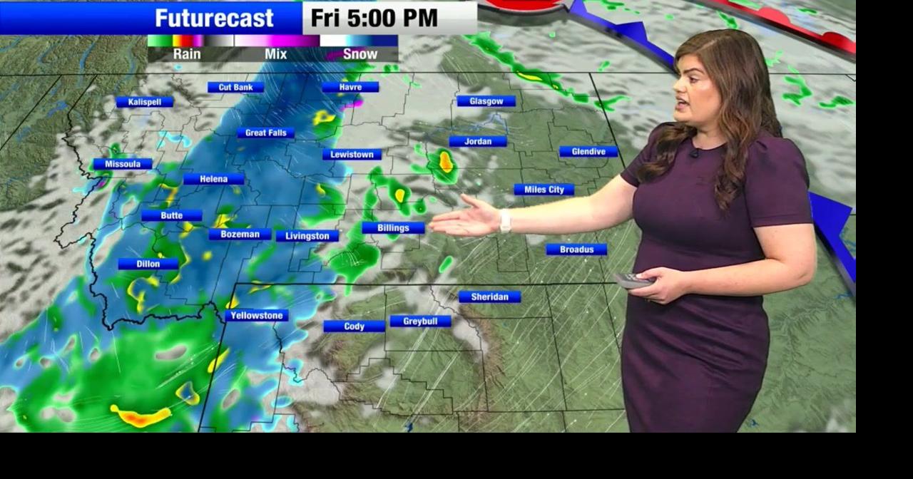 Low pressure system ushers in cold air, with rain and snow possible ...