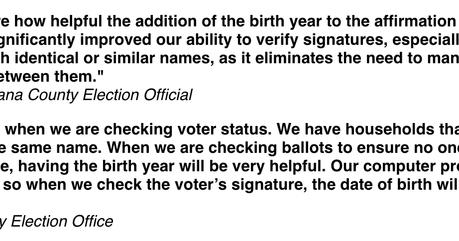 Ballot rejections rise in Montana due to birth year requirement ...